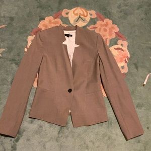 Ann Taylor size 2 tan blazer